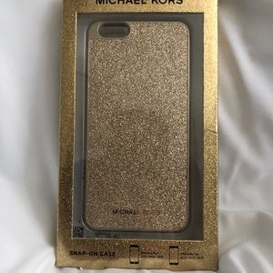 Michael Kors Gold iPhone Case (6+, 7+, 8+)